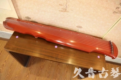 湘潭市●久音古琴  ●典藏系列  20230608[红洒金伏羲]